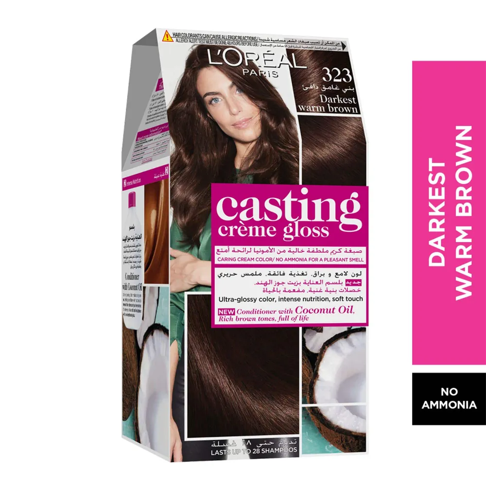 L’Oréal Paris Casting Creme Gloss - 323 Dark Chocolate thumbnail 2