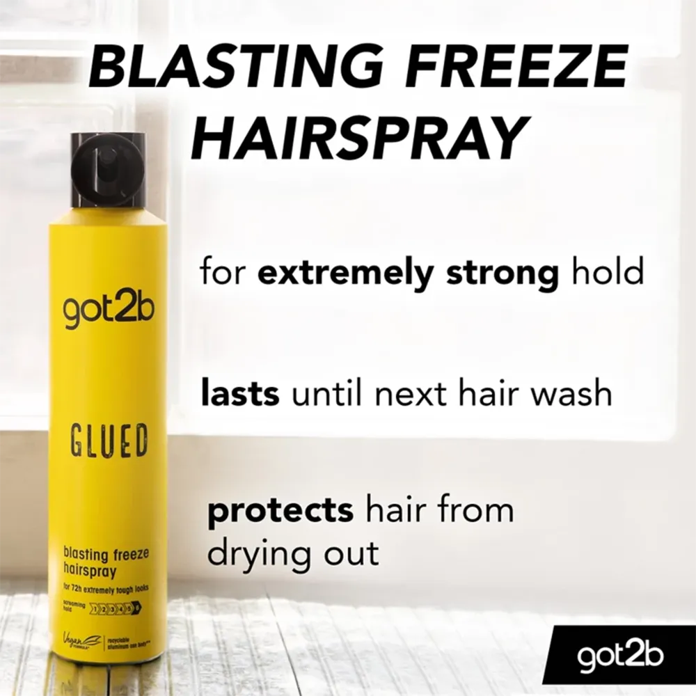 Got2B Glued Blasting Freeze Hairspray - 100 ml thumbnail 2