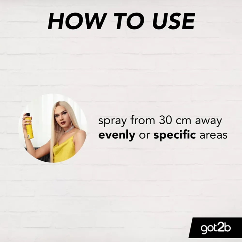 Got2B Glued Blasting Freeze Hairspray - 100 ml thumbnail 4