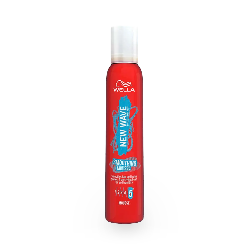 Wella New Wave Smoothing Hair Mousse - 200 ml thumbnail 1