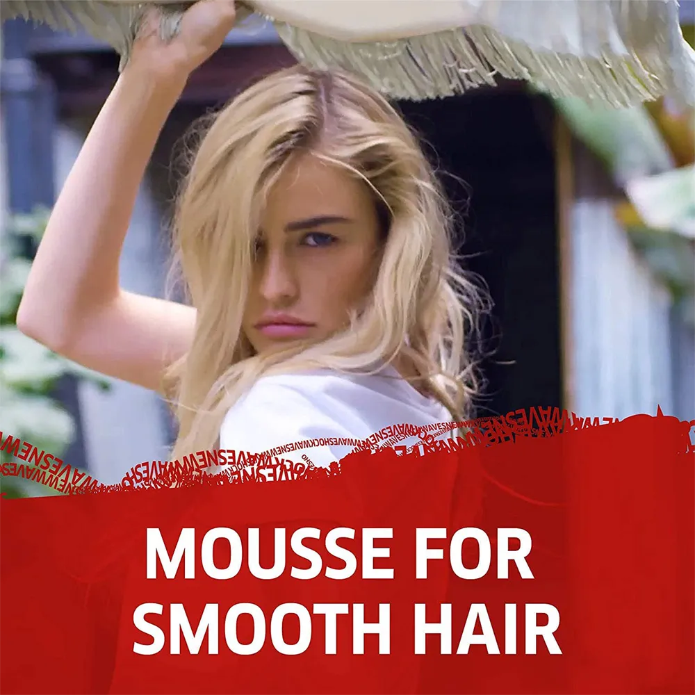Wella New Wave Smoothing Hair Mousse - 200 ml thumbnail 2