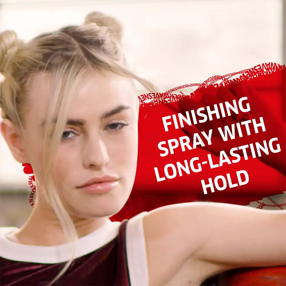 Wella New Wave Ultra Strong Power Hold Hairspray - 250 ml thumbnail 2