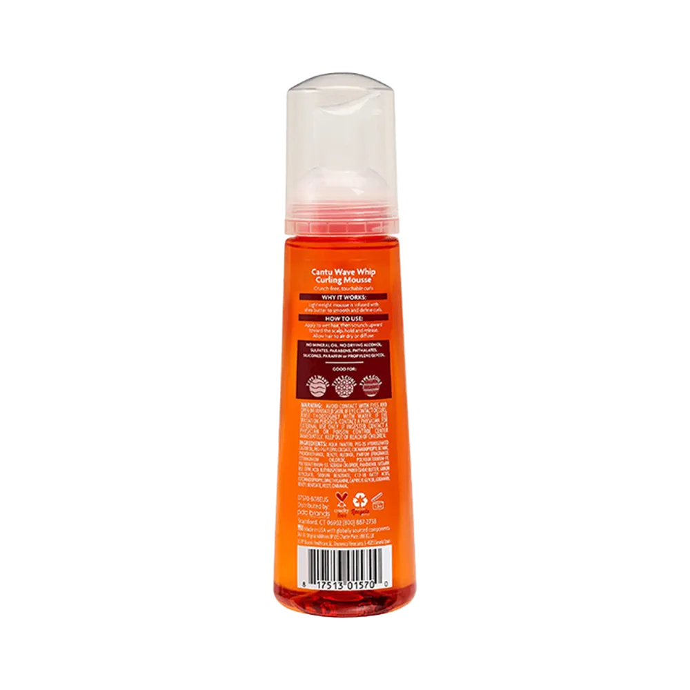 Cantu Wave Whip Curling Mousse - 248 ml thumbnail 3