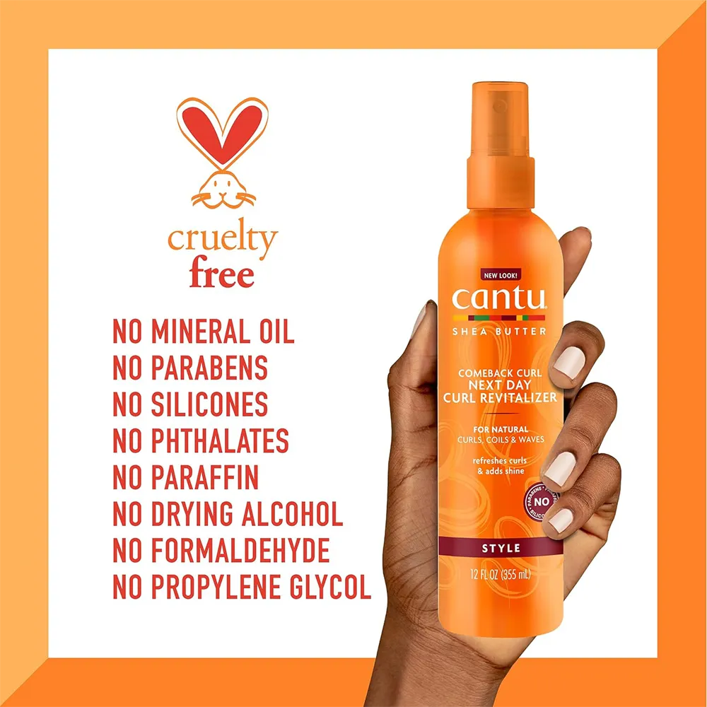 Cantu Comeback Curl Next Day Revitalizer - 355 ml thumbnail 4