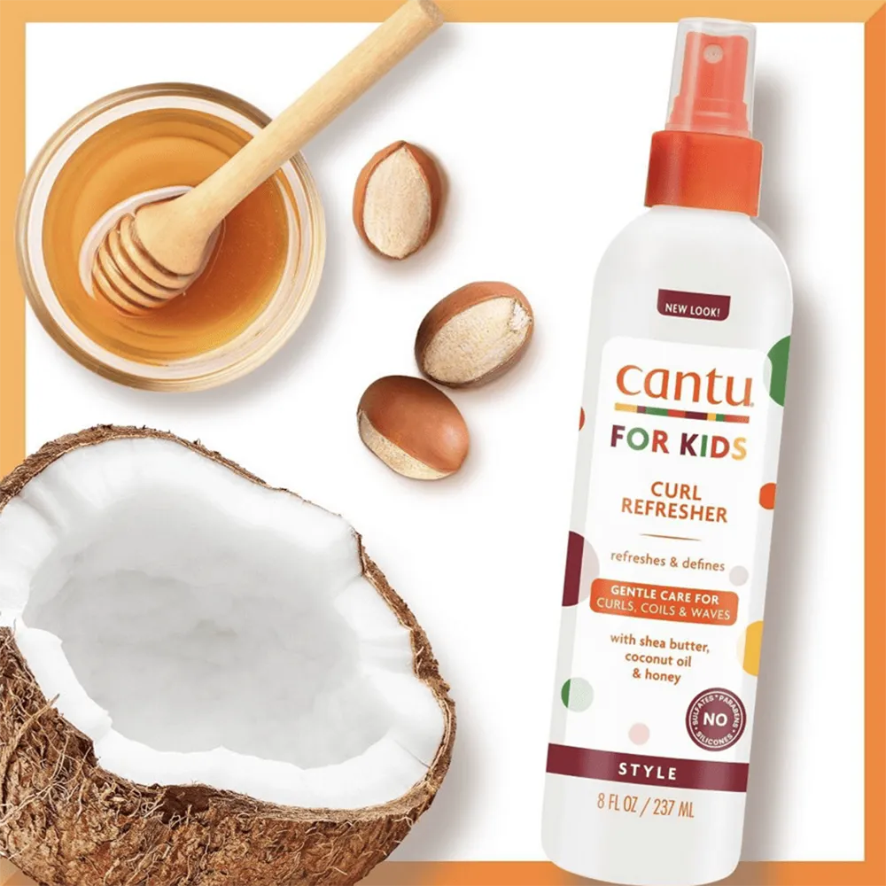 Cantu For Kids Curl Refresher - 237 ml thumbnail 2