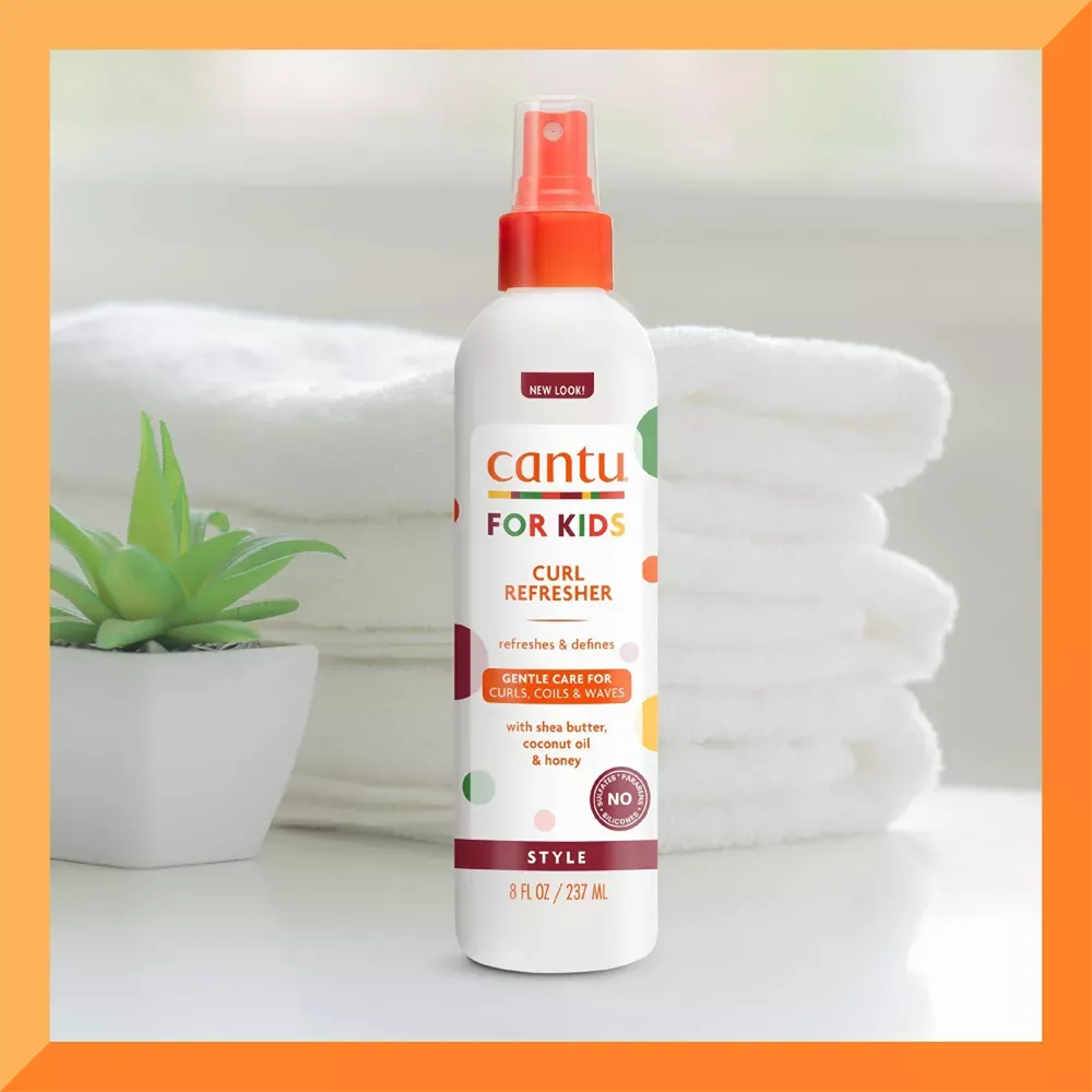 Cantu For Kids Curl Refresher - 237 ml thumbnail 4