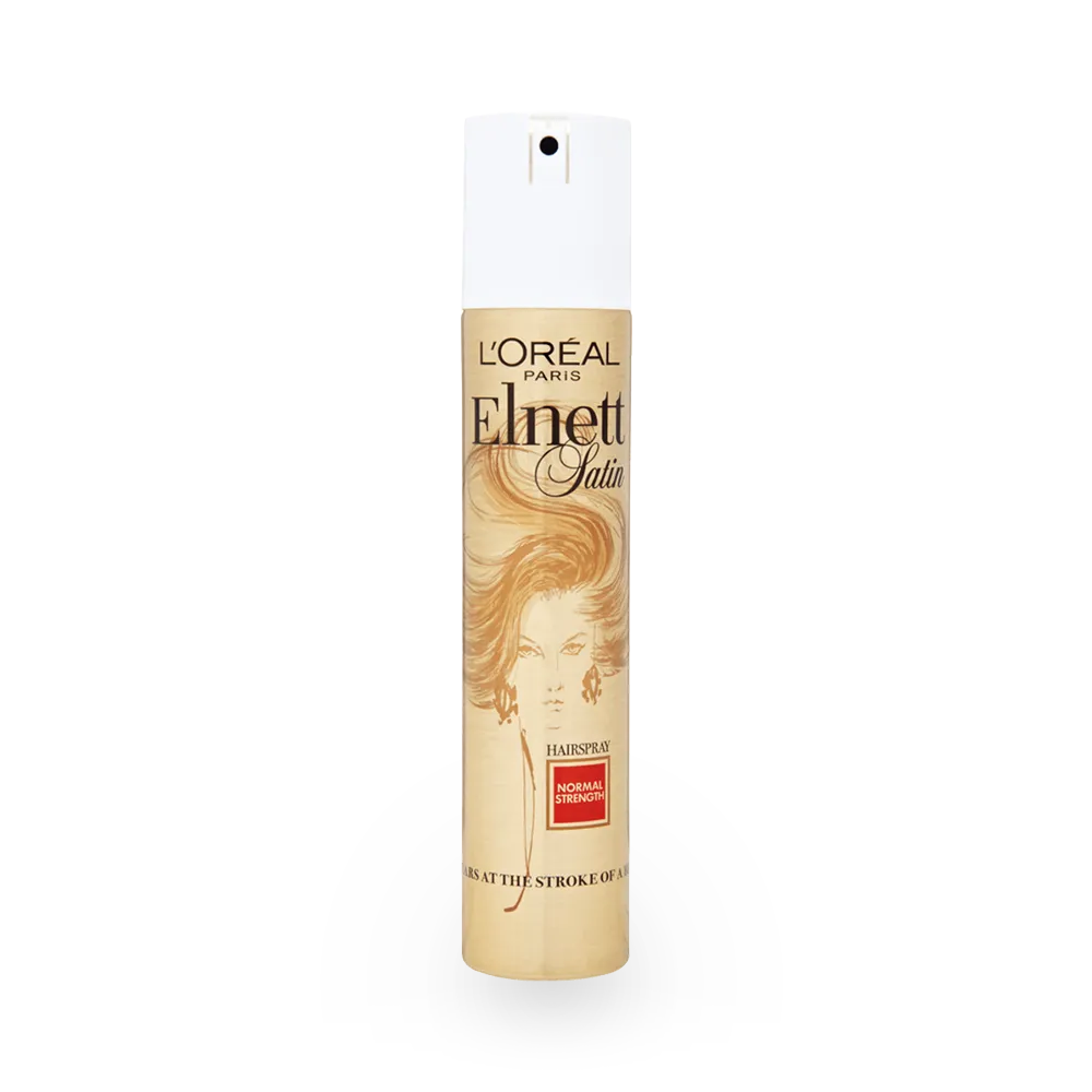 L'Oréal Paris Elnett Satin Normal Strength Hairspray - 200 ml thumbnail 1