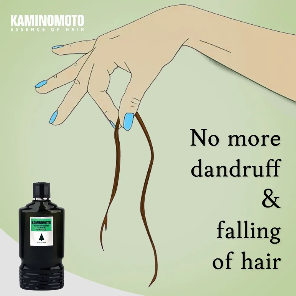 Kaminomoto Hair Growth Tonic II - 180 ml thumbnail 4