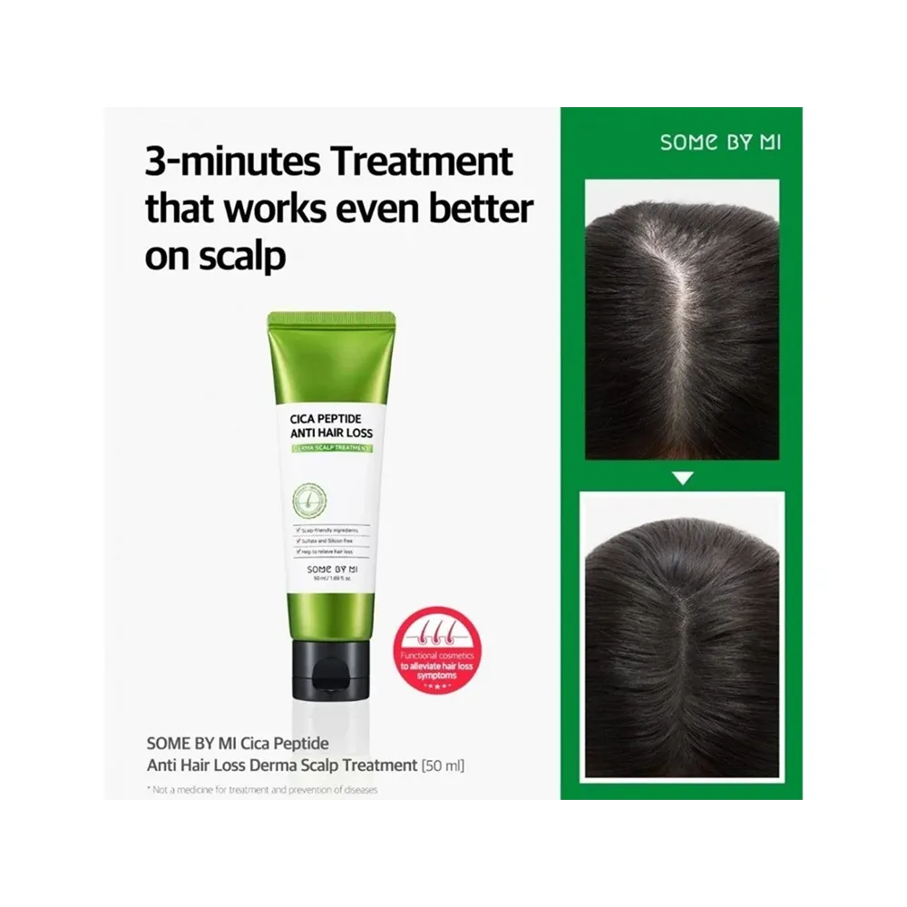 Some By MI Cica Peptide Anti Hair Loss Derma Scalp Treatment - 50 ml thumbnail 3