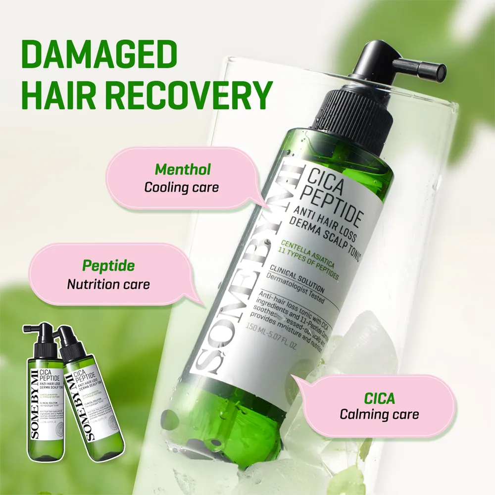 Some By MI Cica Peptide Anti Hair Loss Derma Scalp Tonic - 150 ml thumbnail 4