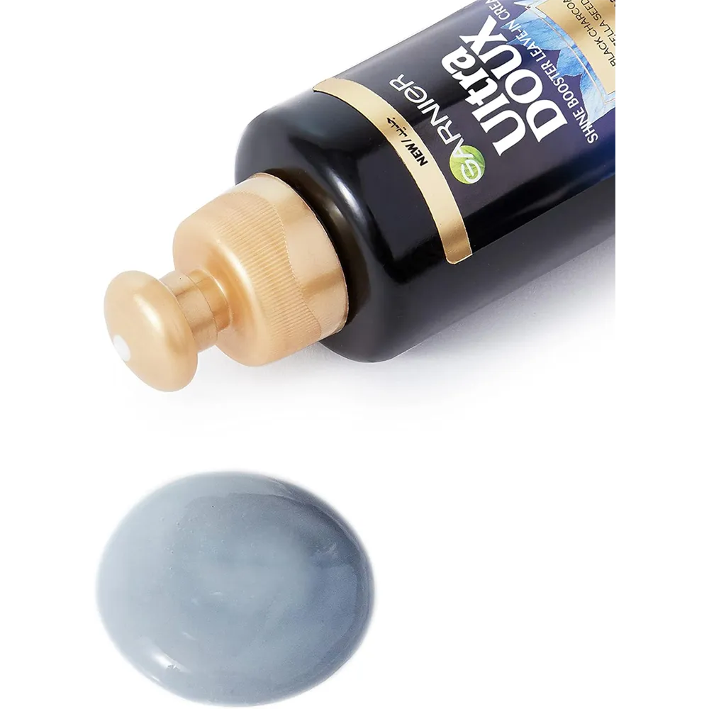 Garnier Ultra Doux Black Charcoal & Nigella Seed Oil Shine Booster Leave-In Cream - 200 ml thumbnail 3