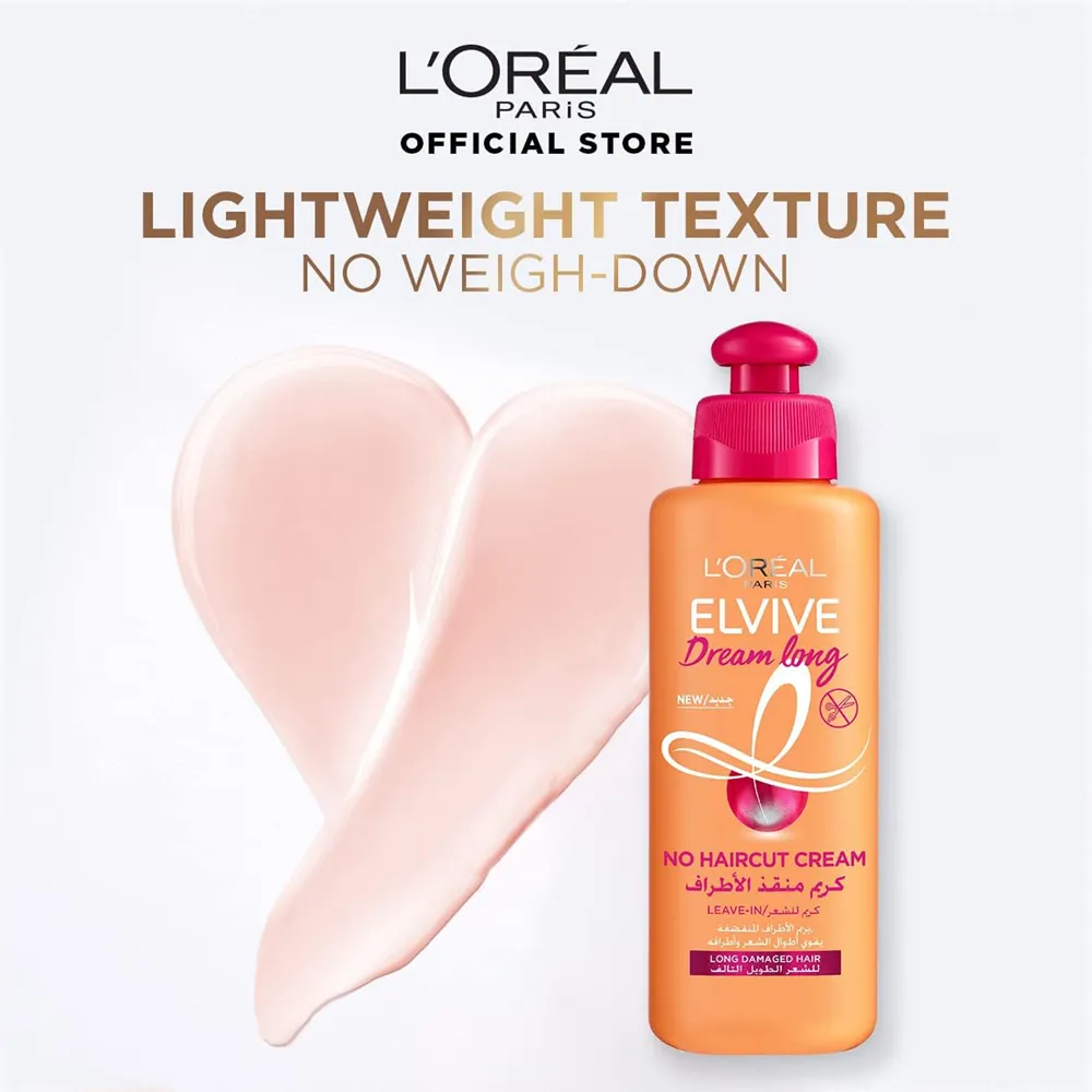 L'Oreal Paris Elvive Dream Long No Haircut Cream - 200 ml thumbnail 4