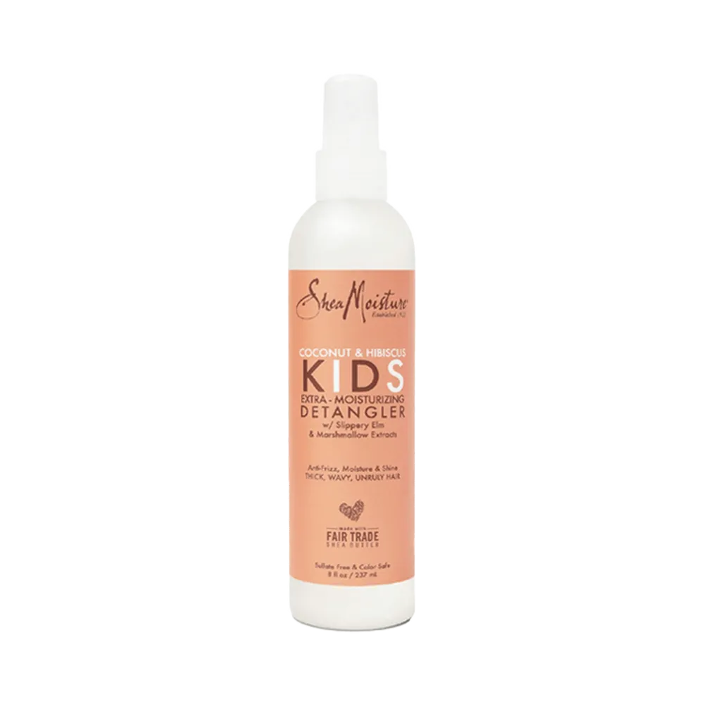 Shea Moisture Coconut & Hibiscus Kids Extra-Moisturizing Detangler - 237 ml thumbnail 3