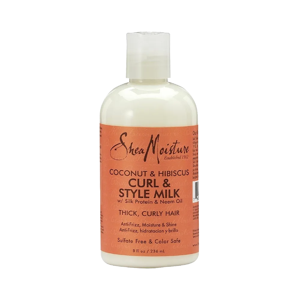 Shea Moisture Coconut & Hibiscus Curl & Style Milk - 237 ml thumbnail 3