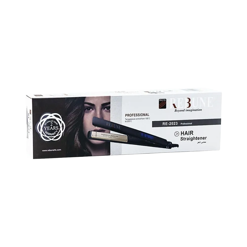 REBUNE RE-2023 Ceramic Hair Straightener thumbnail 2