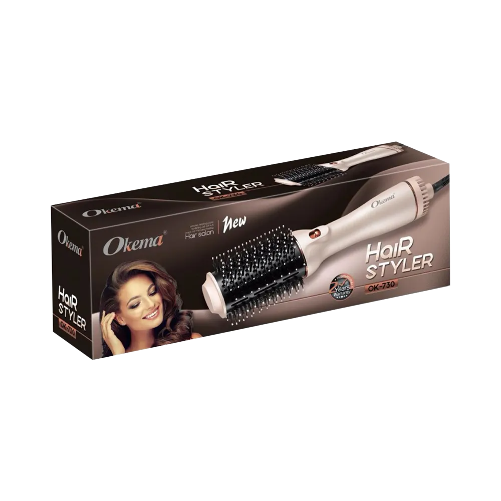 Okema OK-730 Hair Dryer Brush thumbnail 2