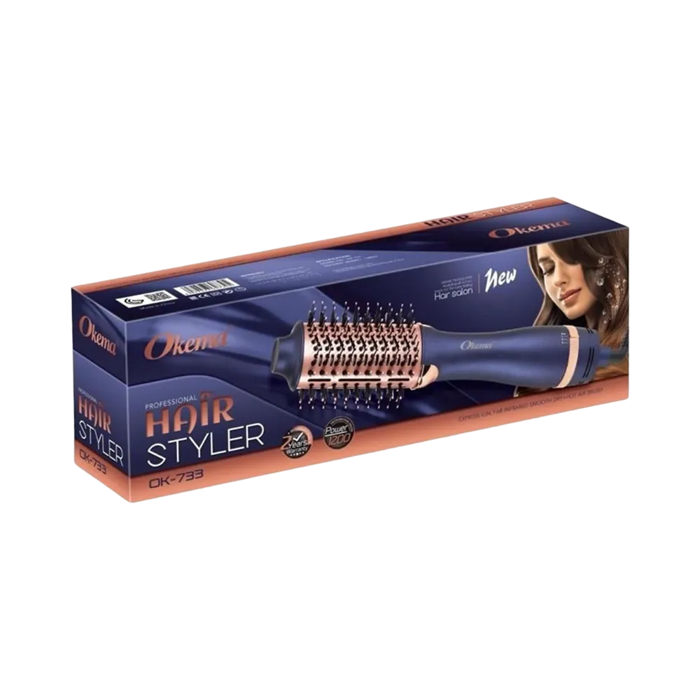 Okema OK-733 Hair Dryer Brush thumbnail 3