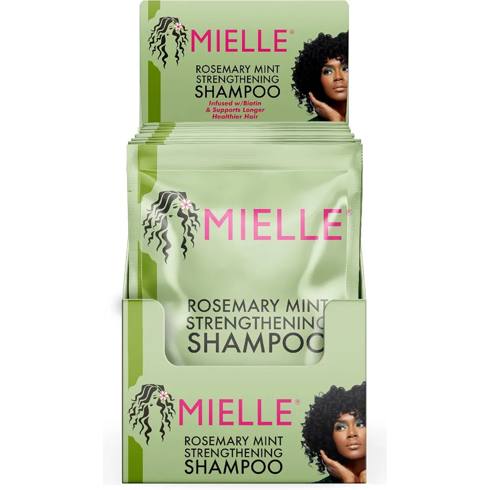 Mielle Organics Rosemary Mint Strengthening Shampoo - 52 ml thumbnail 3
