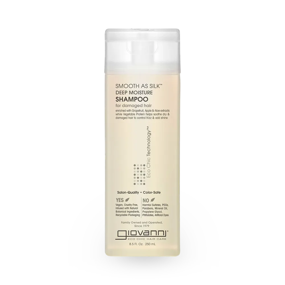 Giovanni Smooth As Silk Deep Moisture Shampoo - 250 ml thumbnail 1