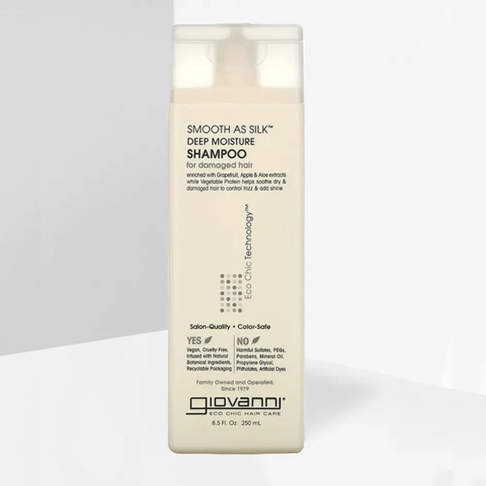 Giovanni Smooth As Silk Deep Moisture Shampoo - 250 ml thumbnail 2