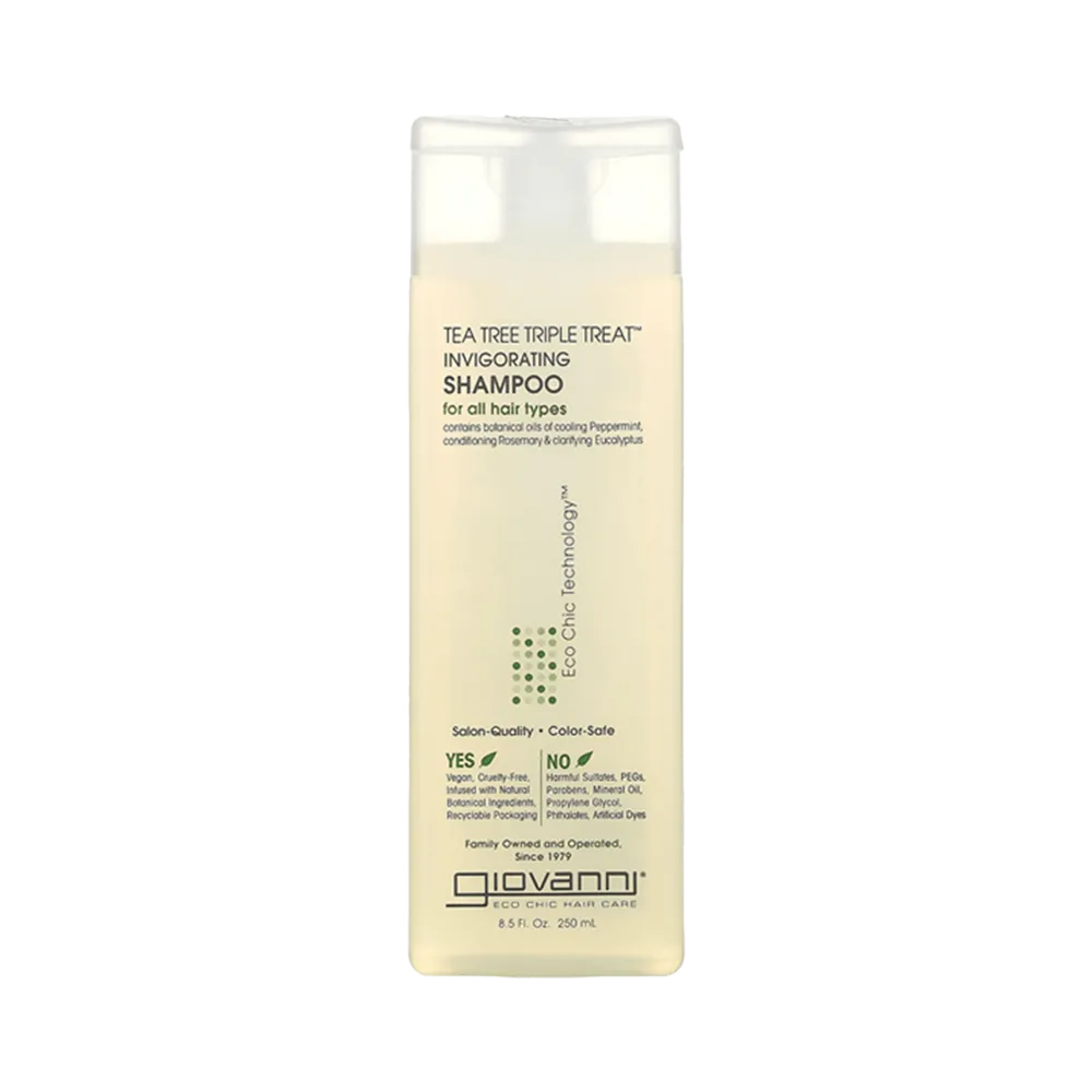 Giovanni Tea Tree Triple Treat Invigorating Shampoo - 250 ml thumbnail 3