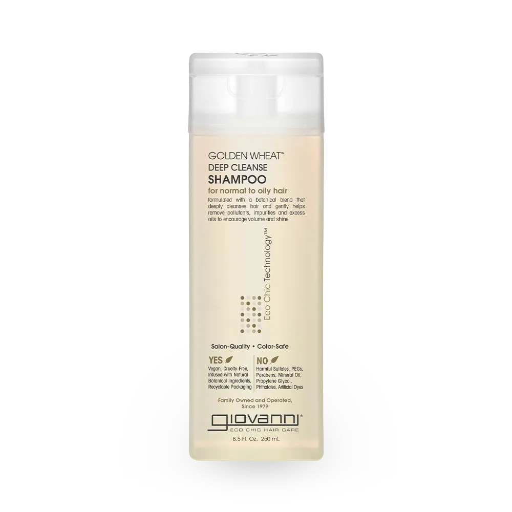Giovanni Golden Wheat Deep Cleanse Shampoo - 250 ml thumbnail 1