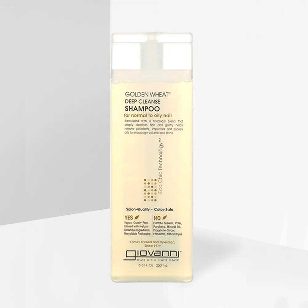 Giovanni Golden Wheat Deep Cleanse Shampoo - 250 ml thumbnail 2