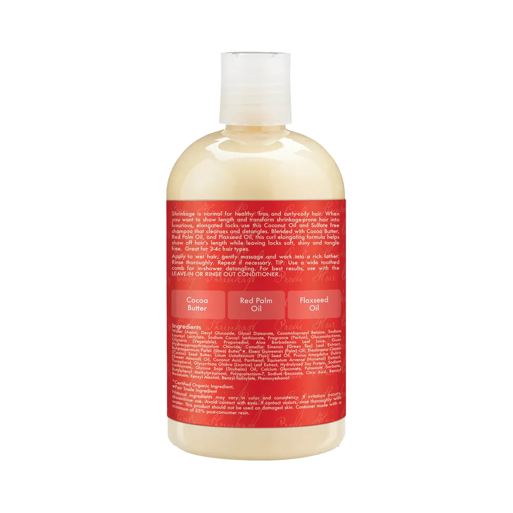 Shea Moisture Red Palm Oil & Cocoa Butter Detangling Shampoo - 399 ml thumbnail 2