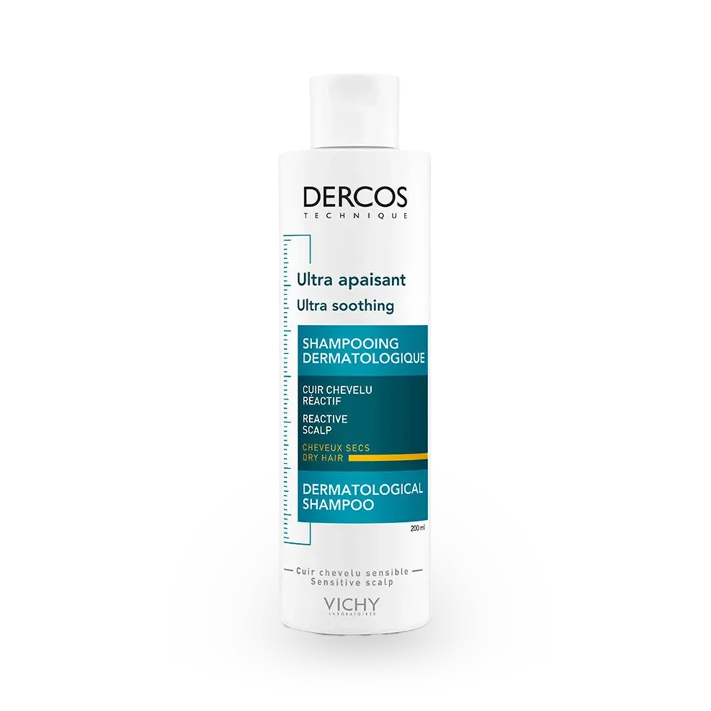 VICHY Dercos Ultra Soothing Dermatologique Shampoo - 200 ml thumbnail 1