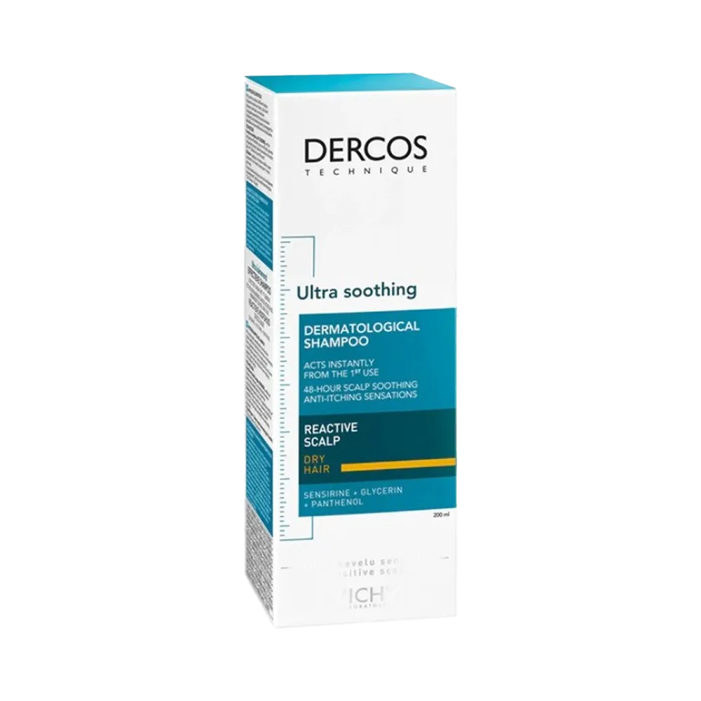 VICHY Dercos Ultra Soothing Dermatologique Shampoo - 200 ml thumbnail 2