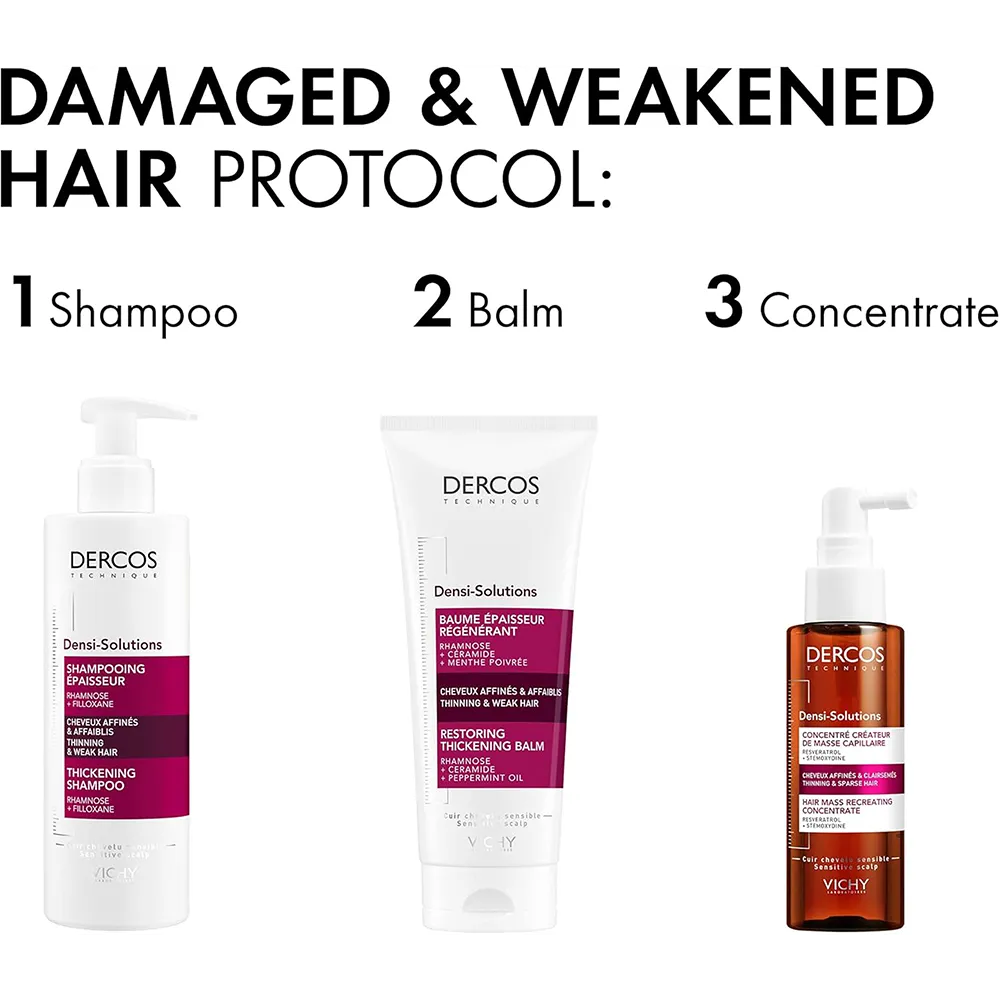 VICHY Dercos Densi Solutions Thickening Shampoo - 250 ml thumbnail 7