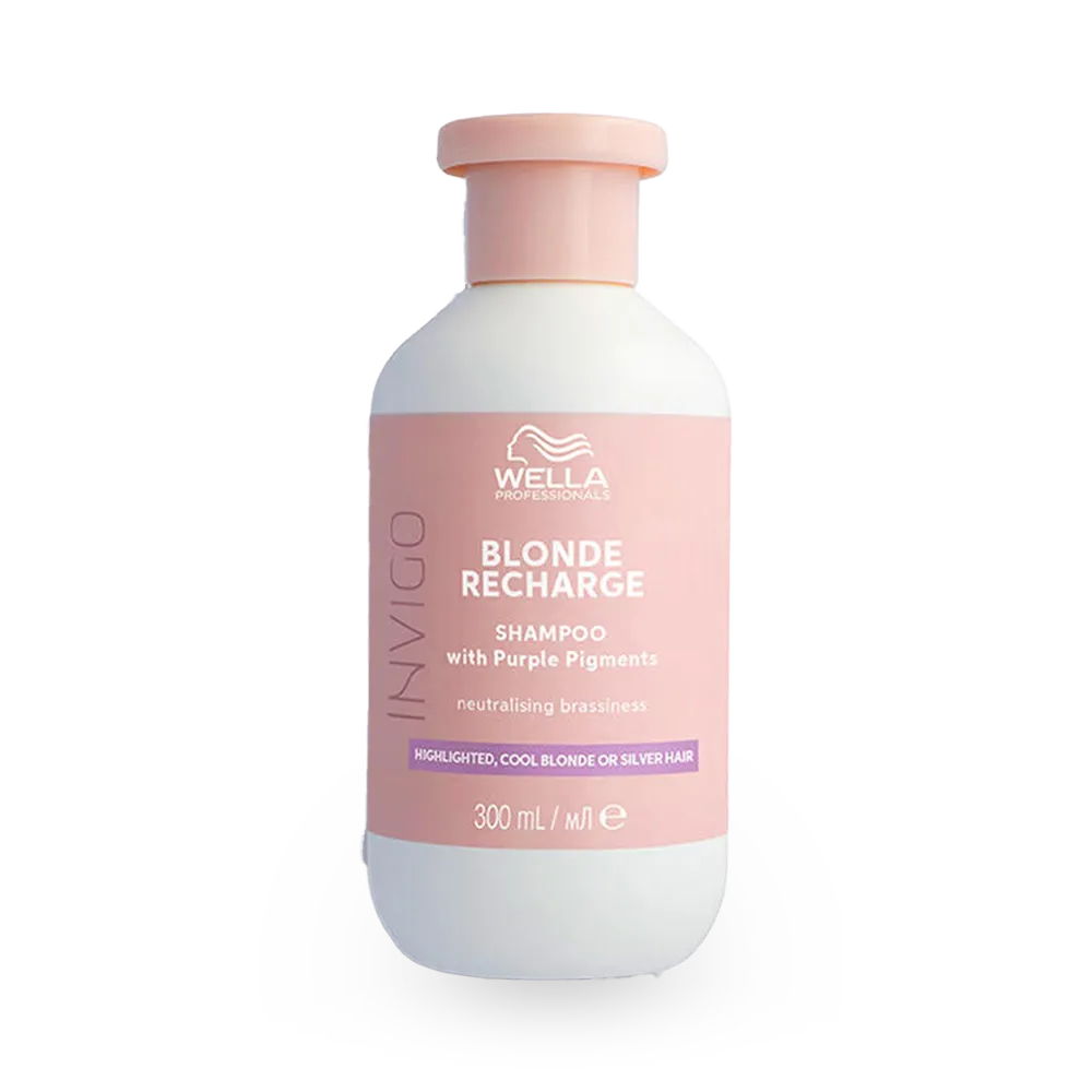Wella Professionals Invigo Blonde Recharge Shampoo - 300 ml thumbnail 1