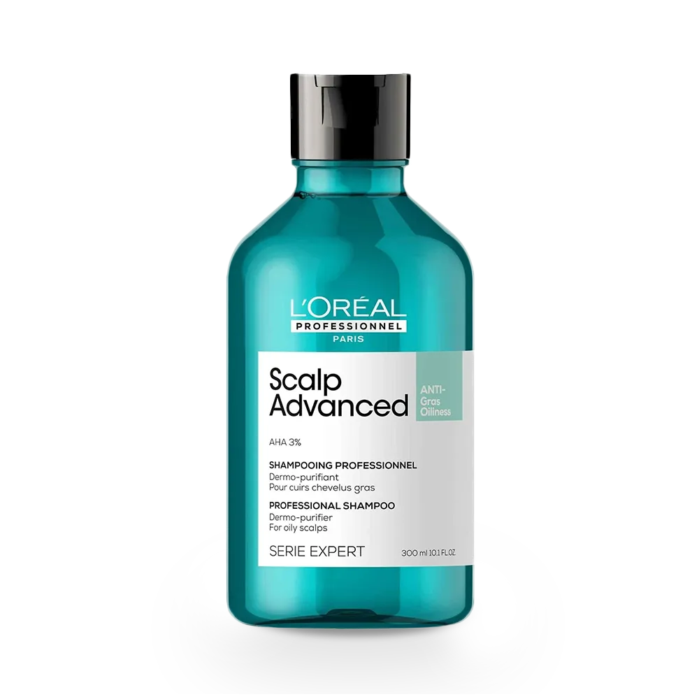 L'Oreal Professionnel Serie Expert Scalp Advanced Anti-Oiliness Dermo-Purifier Shampoo - 300 ml thumbnail 1