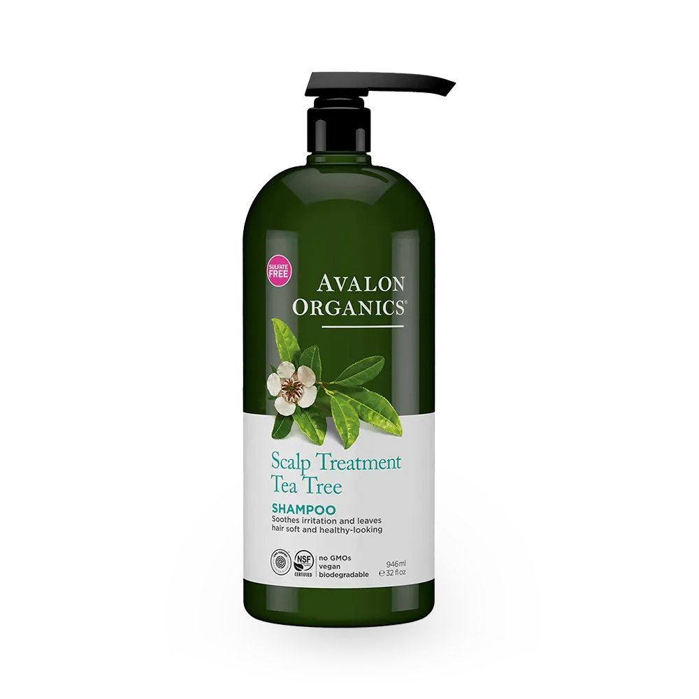 Avalon Organics Scalp Treatment Tea Tree Shampoo - 946 ml thumbnail 1