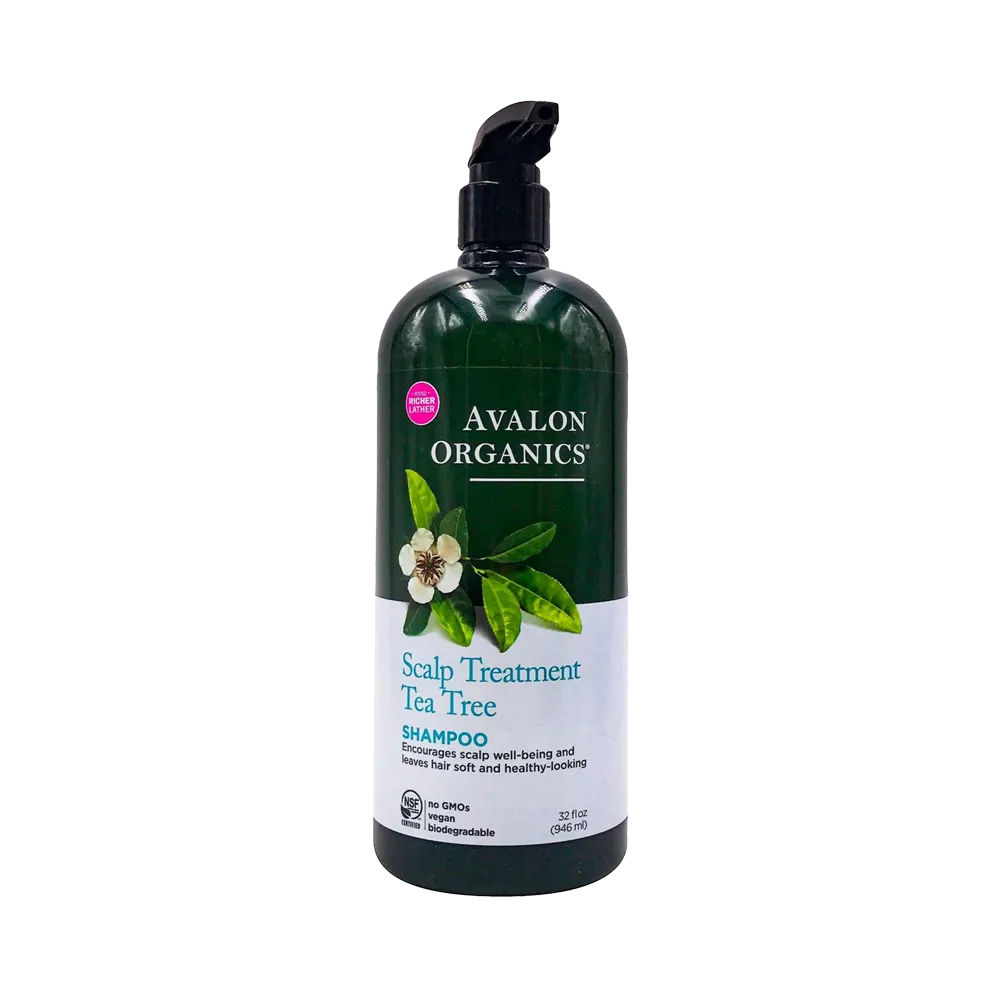 Avalon Organics Scalp Treatment Tea Tree Shampoo - 946 ml thumbnail 3