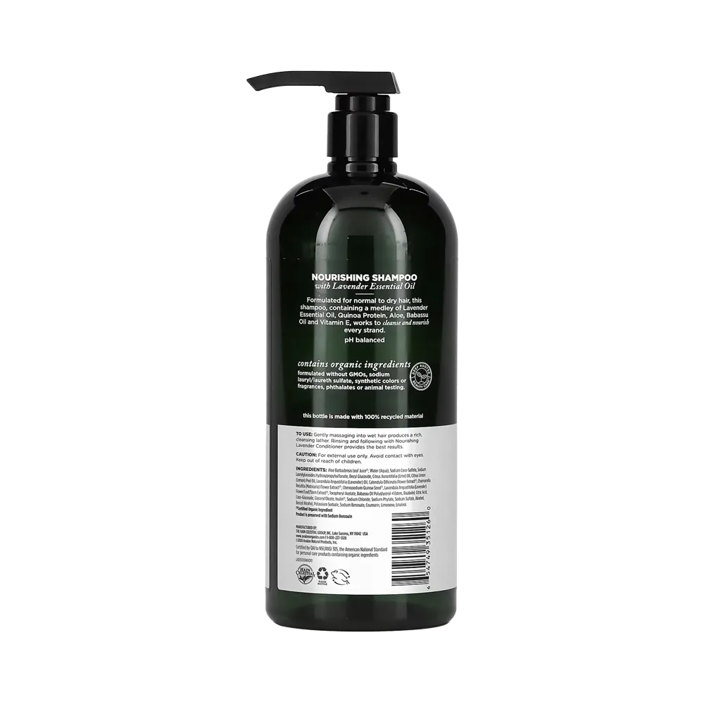 Avalon Organics Nourishing Lavender Shampoo - 946 ml thumbnail 2