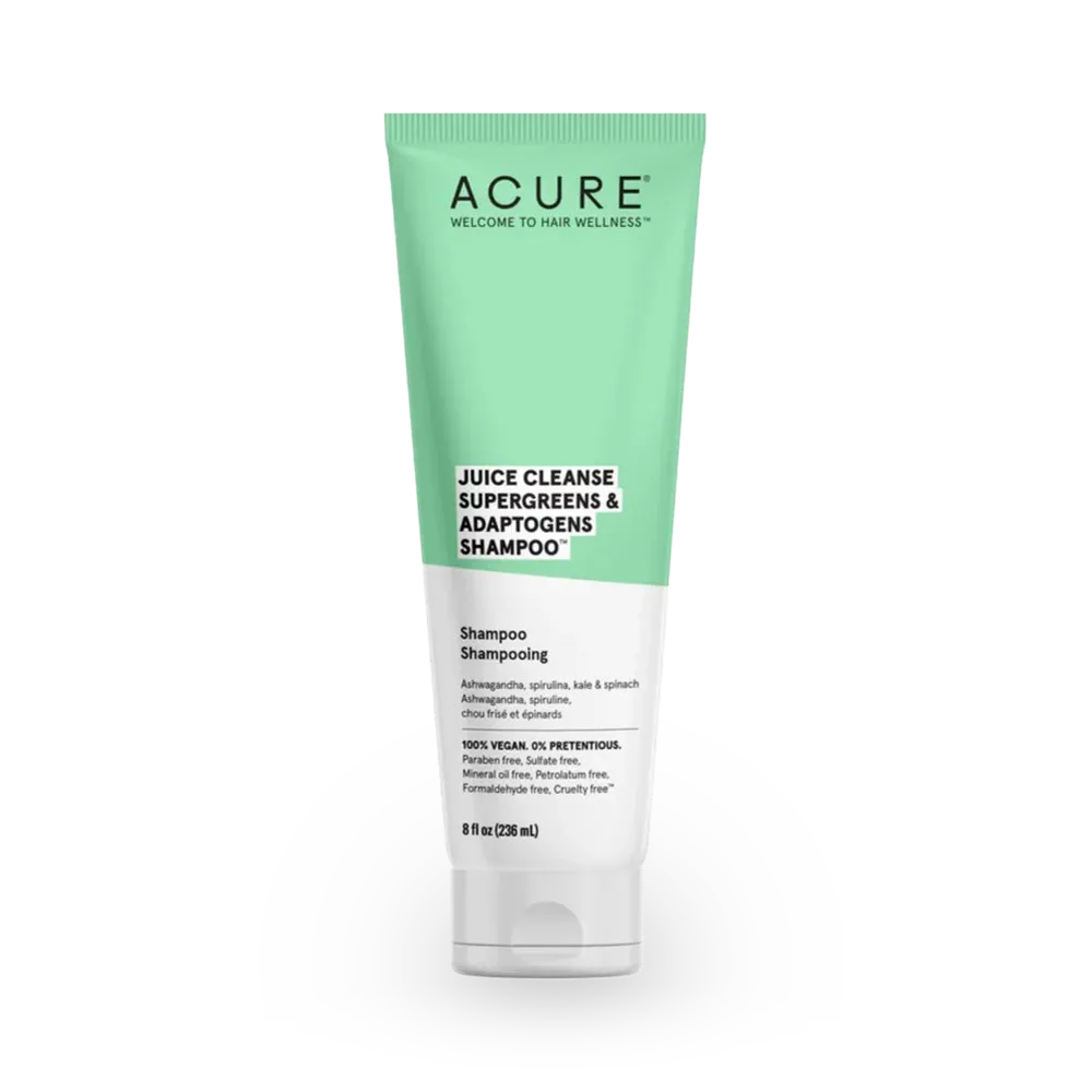 Acure Juice Cleanse Supergreens & Adaptogens Shampoo - 236 ml thumbnail 1