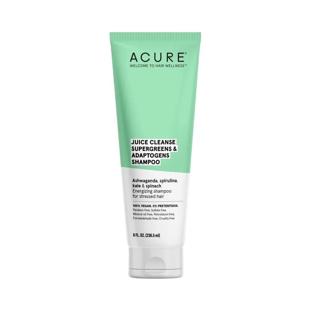 Acure Juice Cleanse Supergreens & Adaptogens Shampoo - 236 ml thumbnail 2