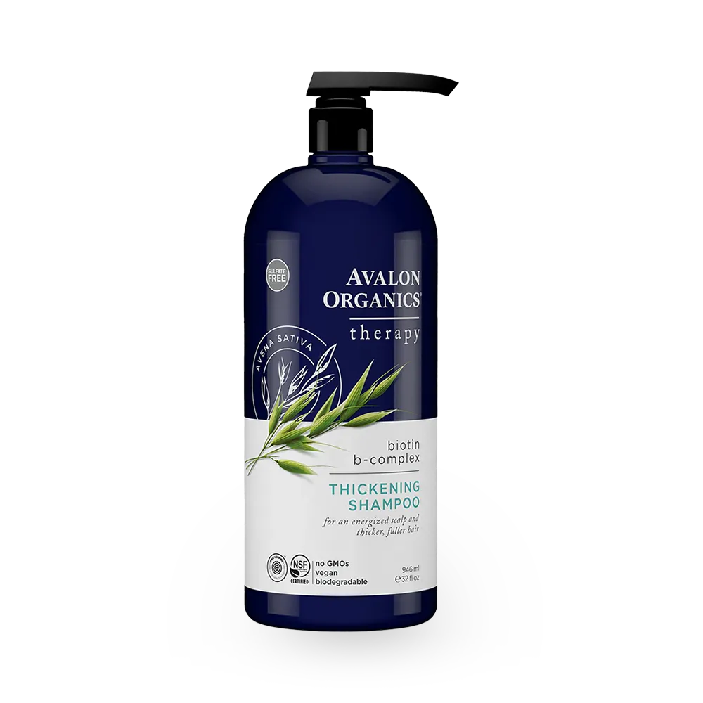 Avalon Organics Thickening Biotin B-Complex Shampoo - 946 ml thumbnail 1
