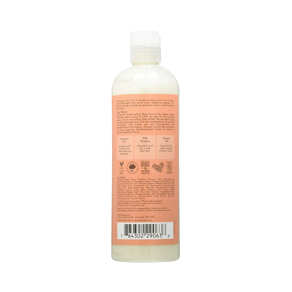 Shea Moisture Coconut & Hibiscus Curl Moisture Co-Wash - 354 ml thumbnail 2