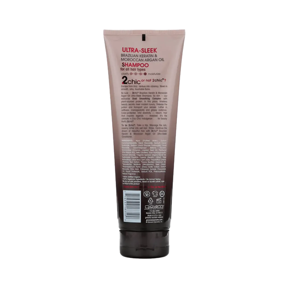 Giovanni 2 Chic Ultra Sleek Shampoo - 250 ml thumbnail 2