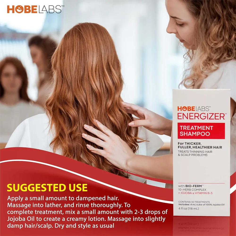 Hobe Labs Jojoba Oil Therapeutic Shampoo - 118 ml thumbnail 2