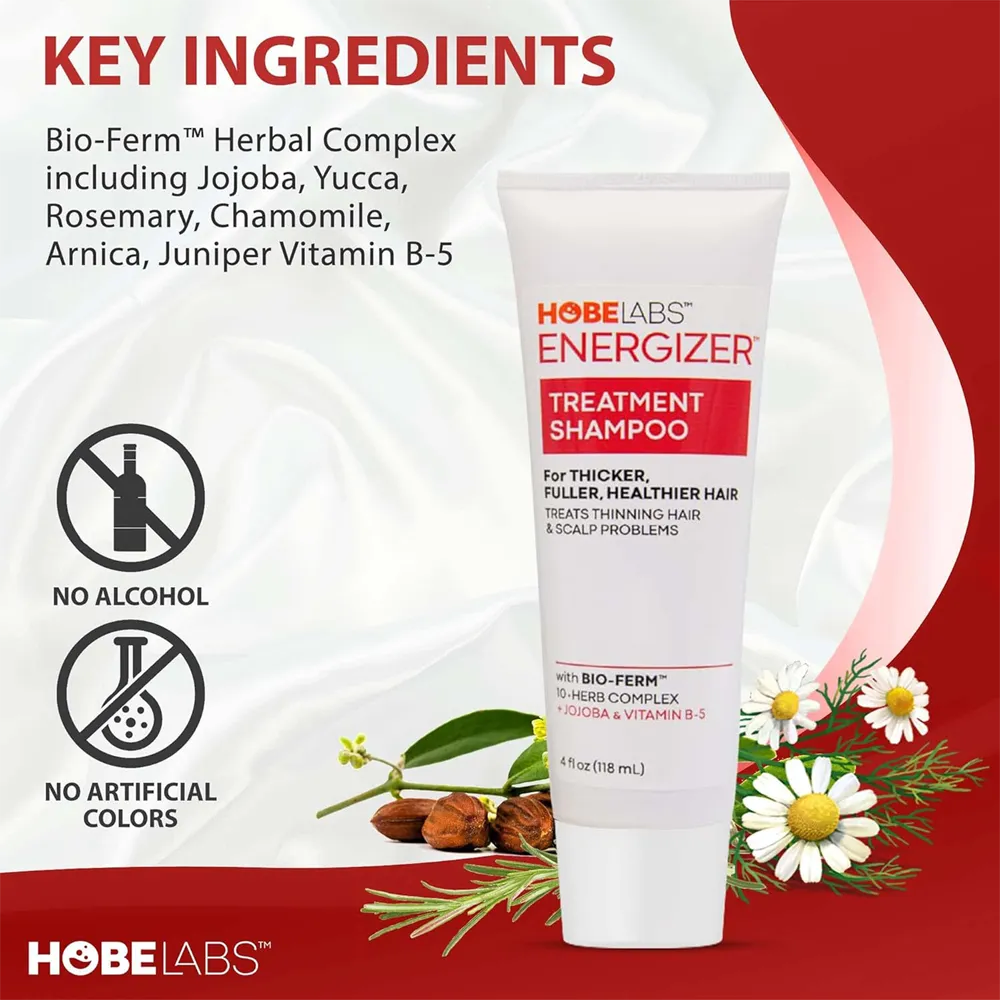 Hobe Labs Jojoba Oil Therapeutic Shampoo - 118 ml thumbnail 4