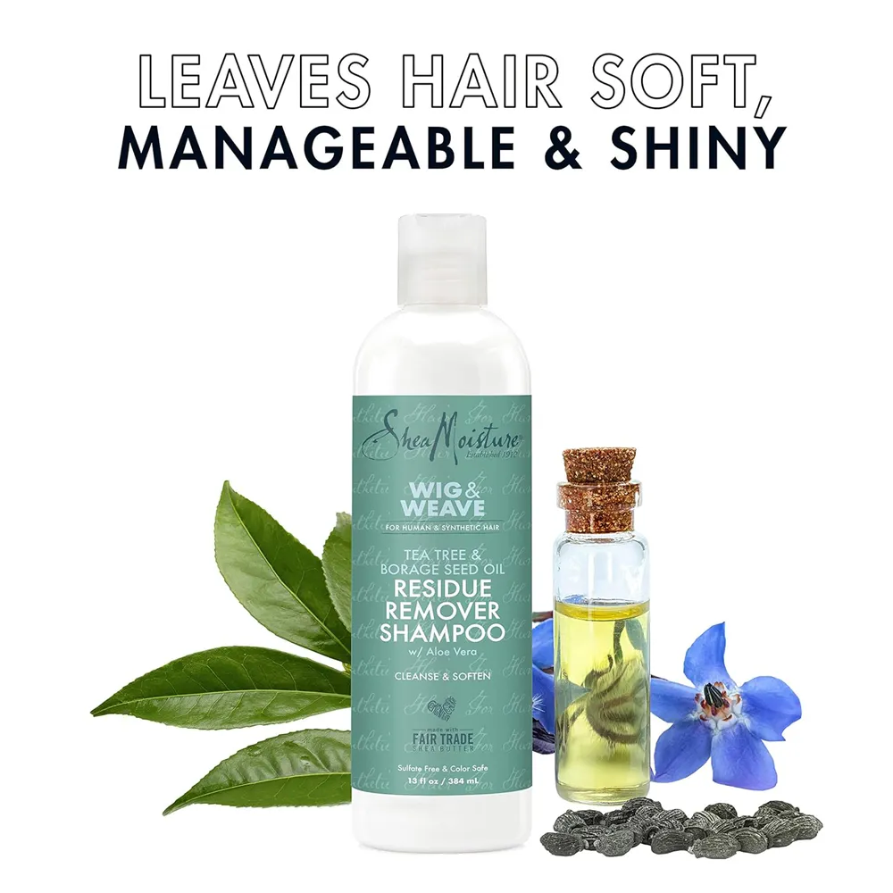 Shea Moisture Residue Remover Shampoo - 384 ml thumbnail 4