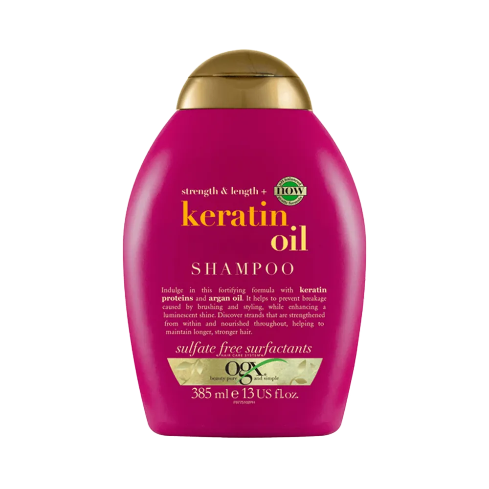 OGX Anti-Breakage + Keratin Oil Shampoo - 385 ml thumbnail 1