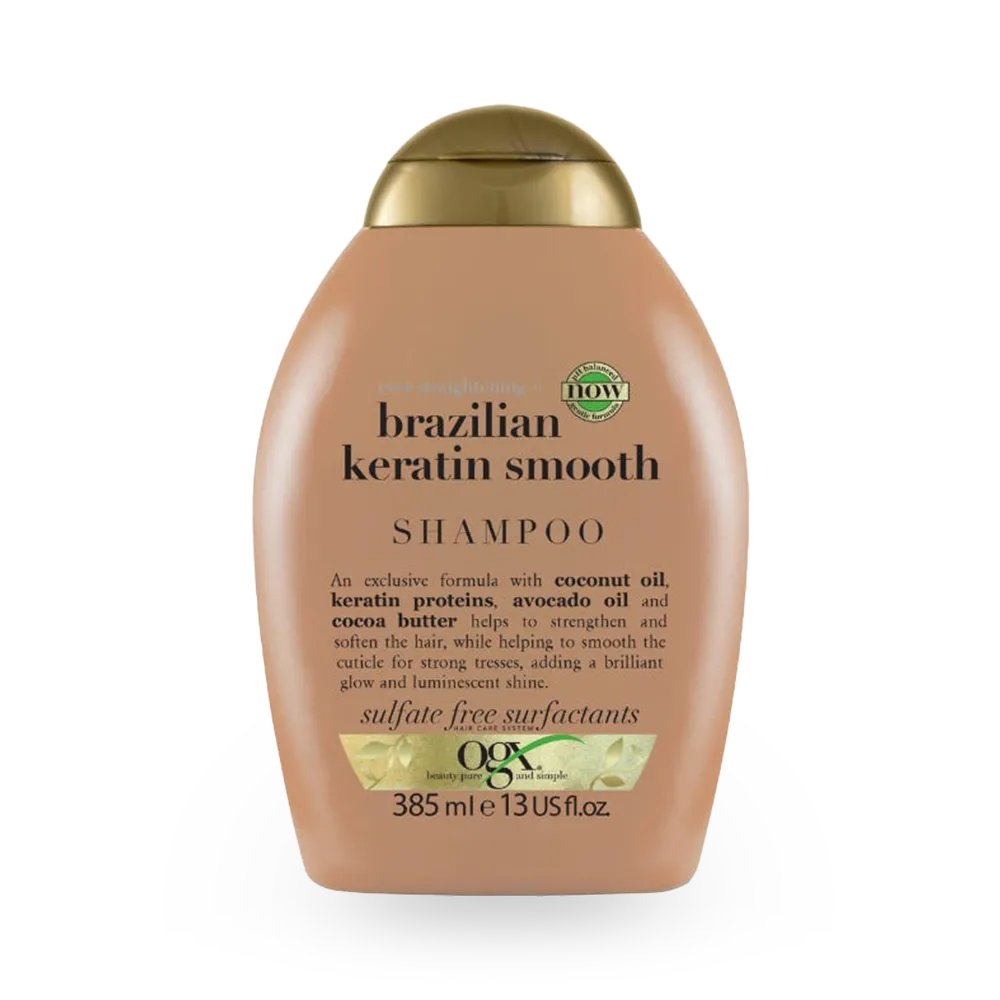 OGX Ever Straightening + Brazilian Keratin Therapy Shampoo - 385 ml thumbnail 1