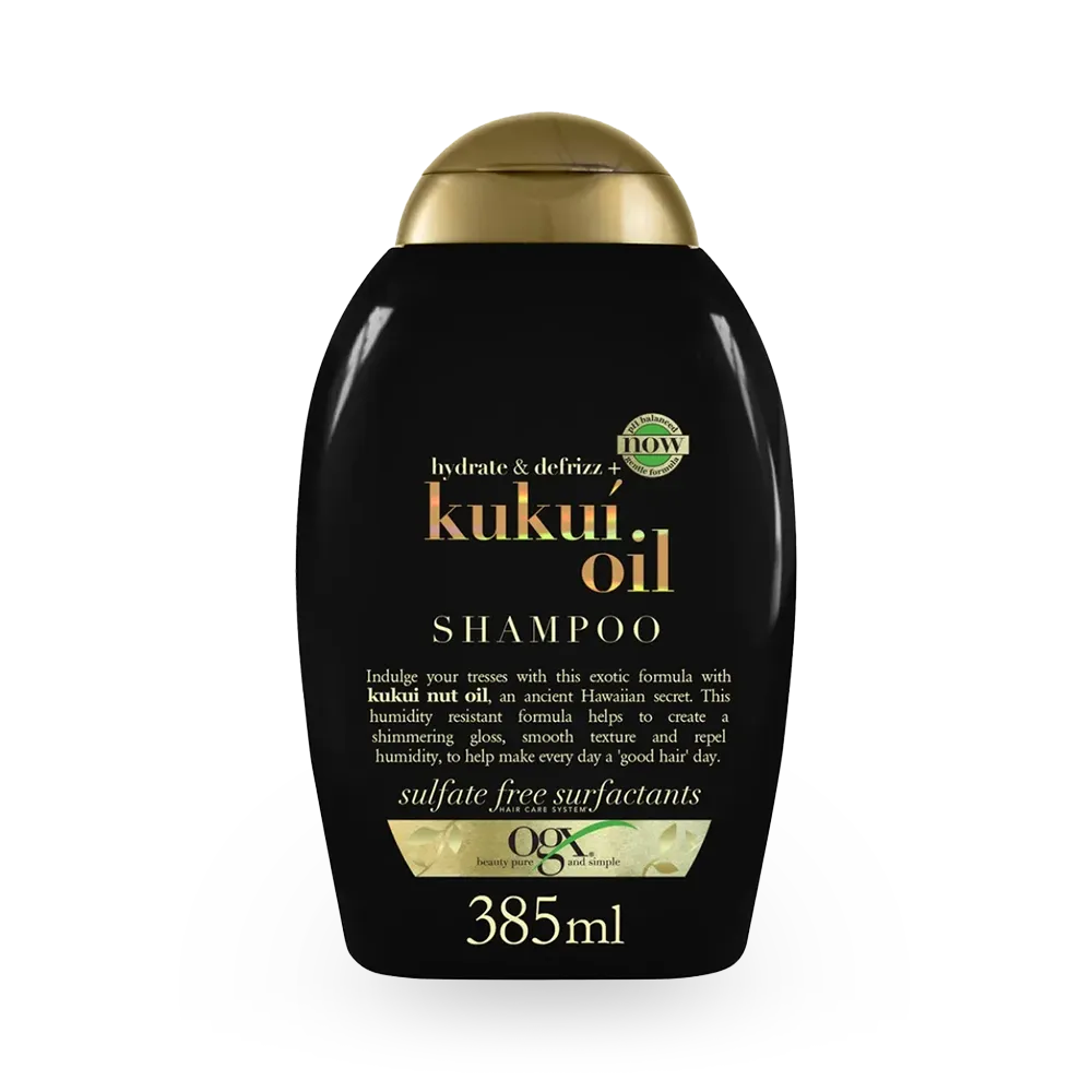OGX Hydrate & Defrizz Kukui Oil Shampoo - 385 ml thumbnail 1