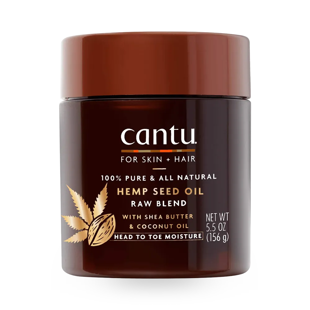 Cantu For Skin Hair Hemp Seed Oil Raw Blend Shea Butter & Coconut Oil - 156 g thumbnail 1