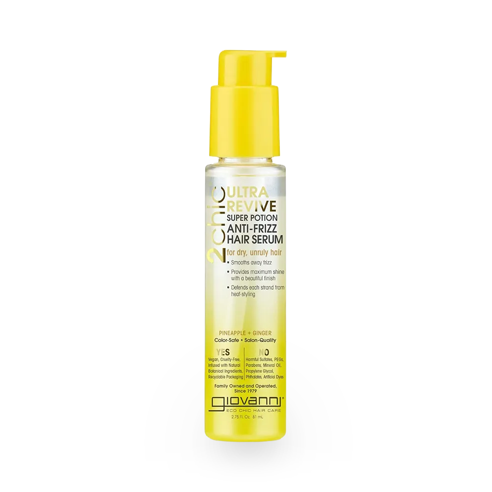 Giovanni 2Chic Ultra-Revive Super Potion Anti-Frizz Hair Serum - 81 ml thumbnail 1