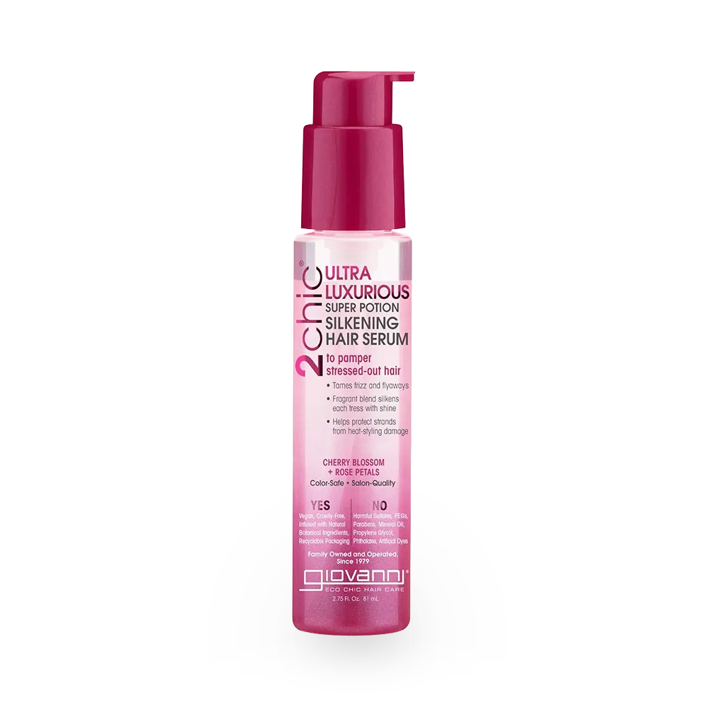 Giovanni 2Chic Ultra-Luxurious Super Potion Silkening Hair Serum - 81 ml thumbnail 1